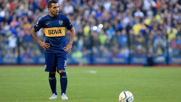 Carlos Tevez hizo un gran partido en el superclásico entre River y Boca.