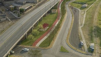 Así quedará el puente elevado desde la calle Obrero Argentino hasta la zona de los puentes. Así quedará el puente elevado desde la calle Obrero Argentino hasta la zona de los puentes.