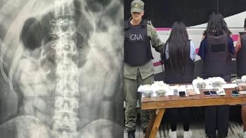 Gendarmería secuestró casi 11 kilos de cocaína tras frenar el colectivo en la Ruta 38. Gendarmería secuestró casi 11 kilos de cocaína tras frenar el colectivo en la Ruta 38.