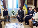 Javier Milei y Zelenski, una reunión que podría volver a concretarse en breve.