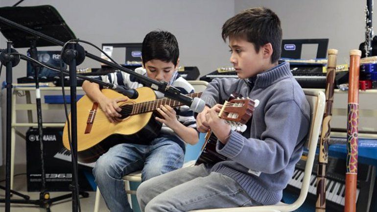 San Martín celebró la apertura de su nueva escuela de música