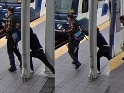 El hecho ocurrió en una estación de Seattle, Estados Unidos, donde la víctima esperaba la llegada de un tren El hecho ocurrió en una estación de Seattle, Estados Unidos, donde la víctima esperaba la llegada de un tren