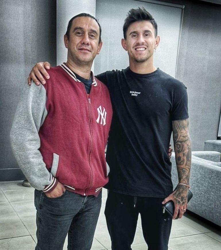 Adam Bareiro y su hermano Adam Bareiro y su hermano