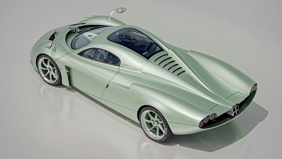 La imagen de la perfección firmada por Horacio Pagani: el Huayra Codalunga Speedster. Foto: Pagani Automobili.