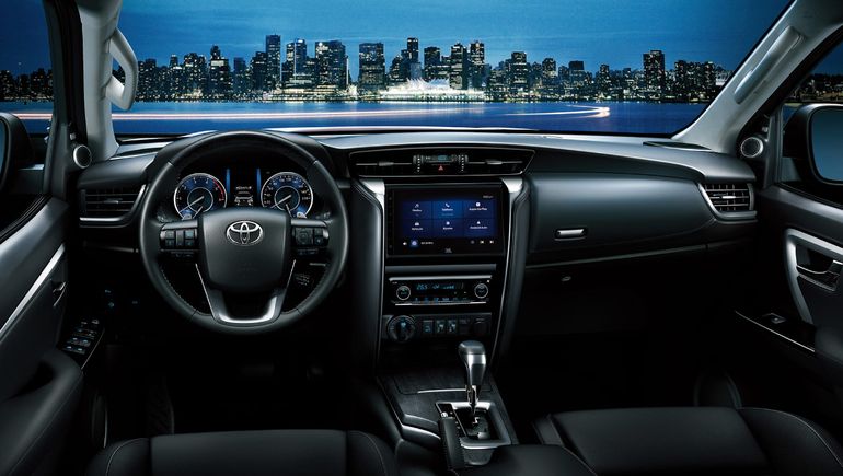 Así liuce el interior del Toyota SW4. Así liuce el interior del Toyota SW4.