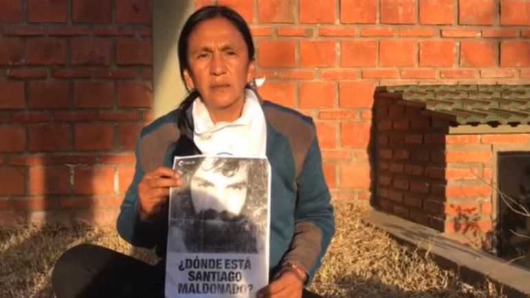 Milagro Sala se sumó al reclamo por Santiago