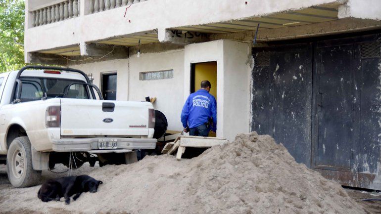 Delitos Económicos durante el allanamiento en el barrio Ferroviario.