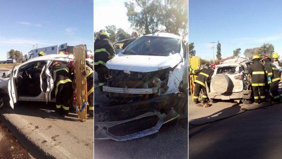Volcó el Defensor del Pueblo de Neuquén junto a su familia