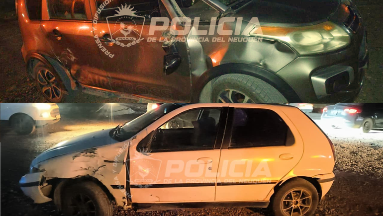 Choque en cadena en la Autovía Norte: dos motociclistas fueron trasladados al hospital Castro Rendón