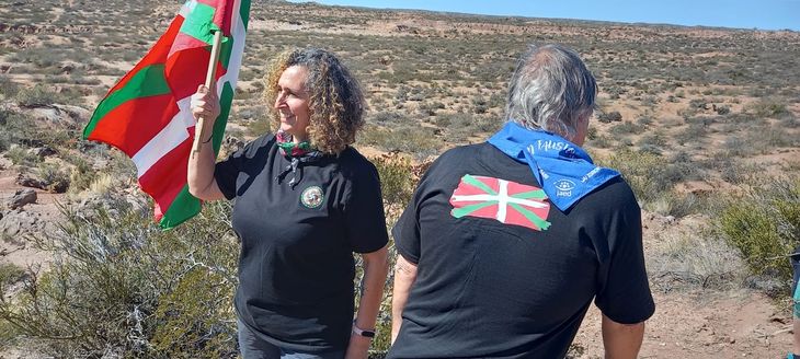 Gabriela Allaria, de "Baskos de la Confluencia". Gabriela Allaria, de "Baskos de la Confluencia".