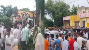 Se derrumbó el techo de una escuela en India y se registraron varios muertos. Se derrumbó el techo de una escuela en India y se registraron varios muertos.