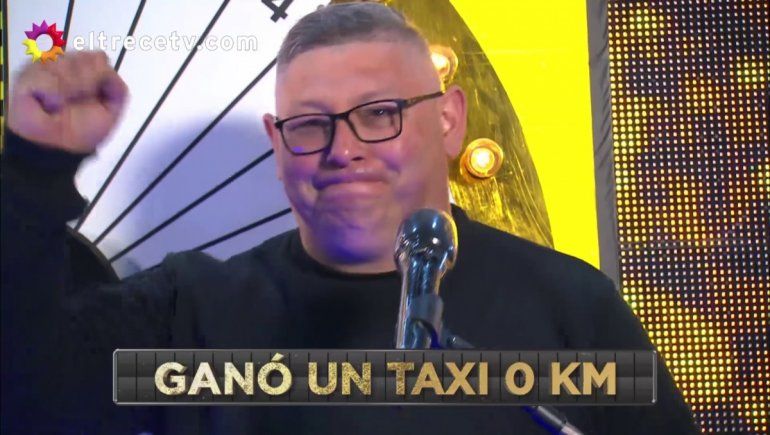 Bienvenidos a bordo le cumplió el sueño a otro taxista: ganó un 0KM