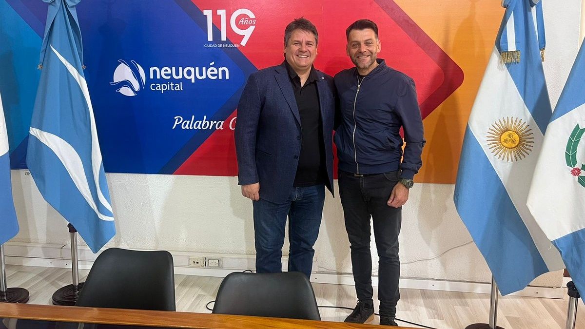 Mariano Gaido y Cristian Haspert.