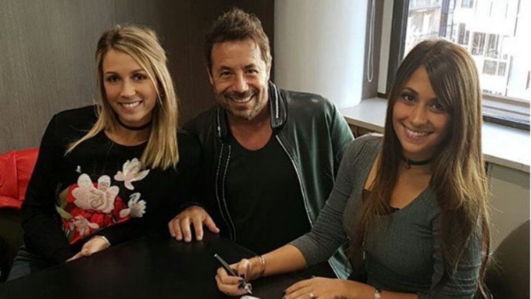 Antonella Roccuzzo es la nueva cara de Ricky Sarkany