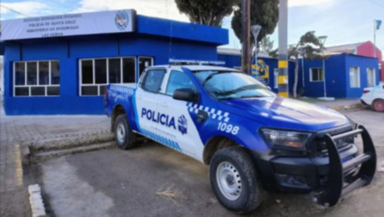 La Comisaría Primera de Las Heras, en Santa Cruz. La Comisaría Primera de Las Heras, en Santa Cruz.