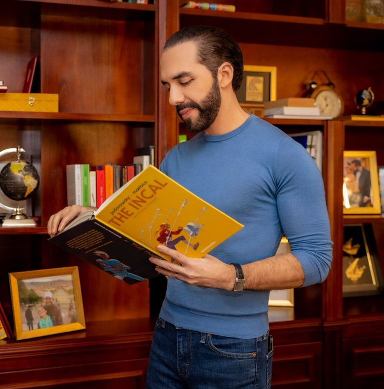 Nayib Bukele, presidente de El Salvador. Nayib Bukele, presidente de El Salvador.