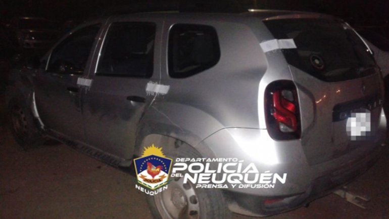 La Policía secuestró la camioneta en la que circulaba el violento y alcoholizado conductor.