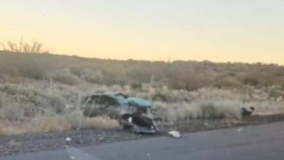 La acompañante del conductor fallecido es su novia y sufrió graves lesiones.