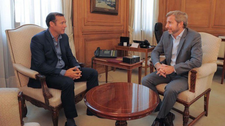 Gutiérrez y Frigerio volvieron a verse ayer en Buenos Aires.