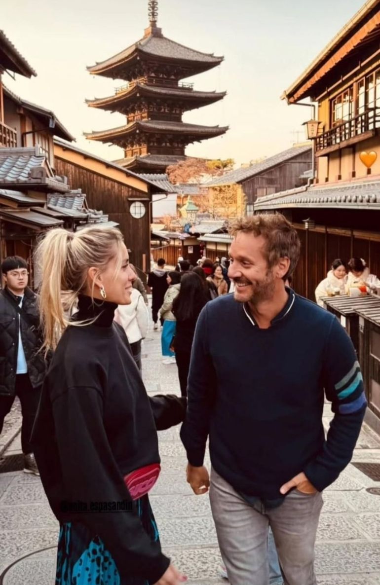 Las vacaciones en Japón de Benjamín Vicuña y su novia Las vacaciones en Japón de Benjamín Vicuña y su novia