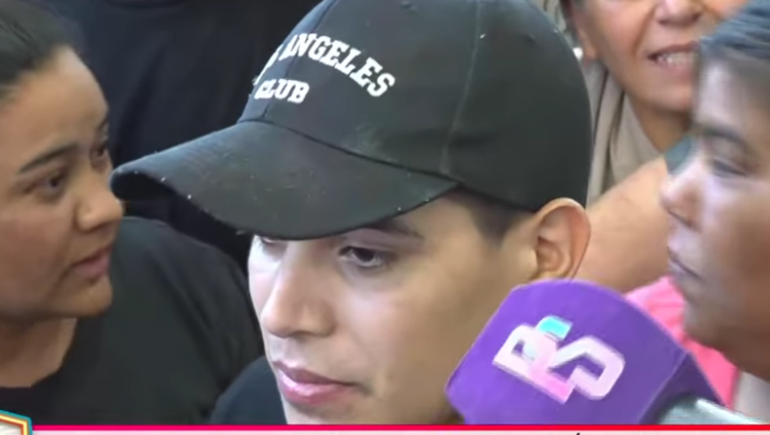 Thiago Medina recibió el alta médica este jueves