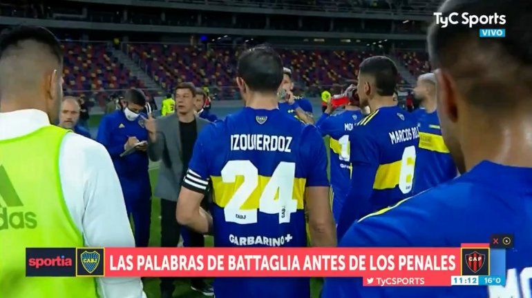 Polémicas imágenes en Boca: ¿Nadie quería patear el quinto penal?