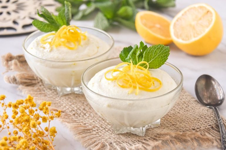 Un postre fresco de limón para tener en cuenta. Un postre fresco de limón para tener en cuenta.