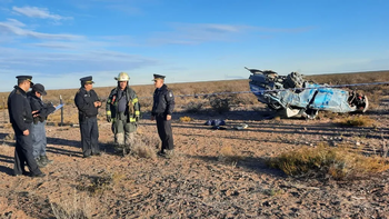 El siniestro ocurrió en la Ruta 51 a la altura del kilómetro 15. El siniestro ocurrió en la Ruta 51 a la altura del kilómetro 15.