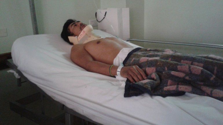 Martín Curruhuinca fue atropellado el 26 de agosto en Villa La Angostura y el jueves pasado lo derivaron a Neuquén.