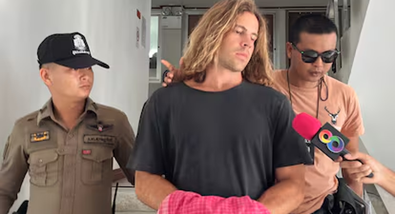 Daniel Sancho, detenido en Tailandia. Daniel Sancho, detenido en Tailandia.