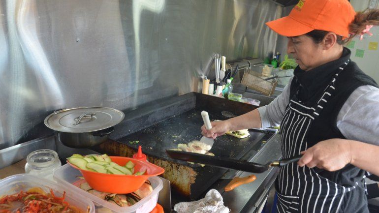 Una cocinera