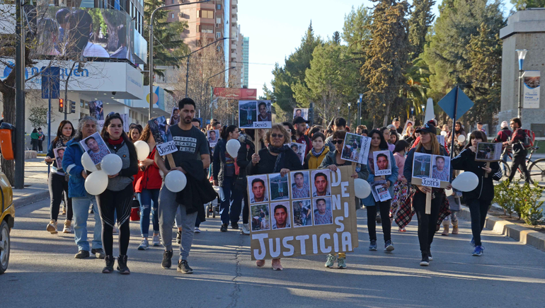 Crimen de Alan Ribeiro: su familia marchó por justicia y más seguridad