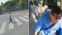 Momentos antes del siniestro, el colectivero desvió su atención hacia lo que parecía ser una planilla de trabajo o el espejo retrovisor. Momentos antes del siniestro, el colectivero desvió su atención hacia lo que parecía ser una planilla de trabajo o el espejo retrovisor.