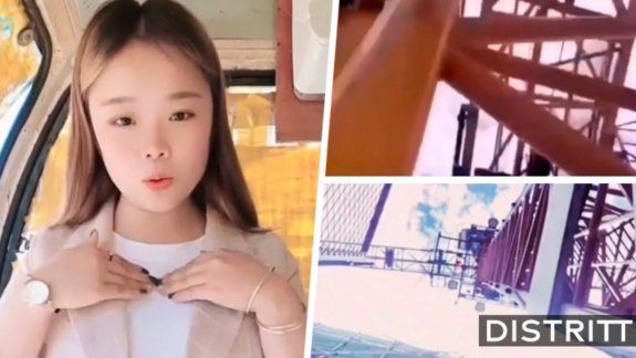 Viral: murió una influencer al caer de una grúa mientras grababa un video