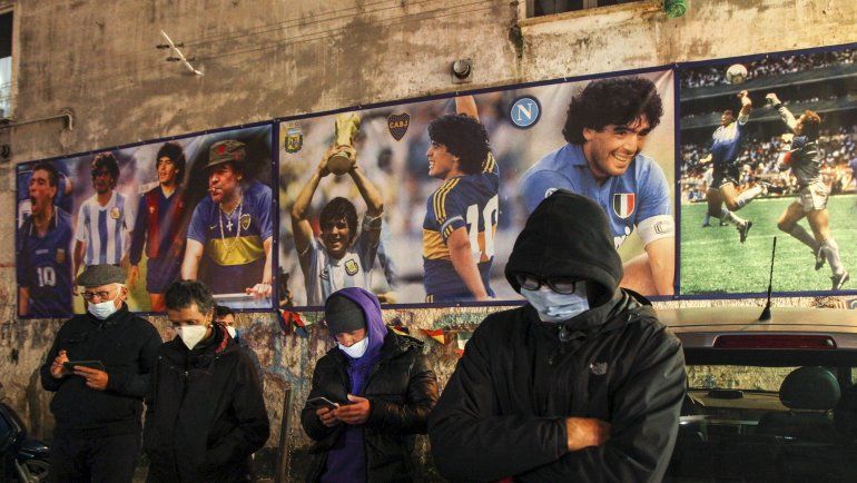 Nápoles prepara el aplauso más grande de la historia para despedir a Maradona