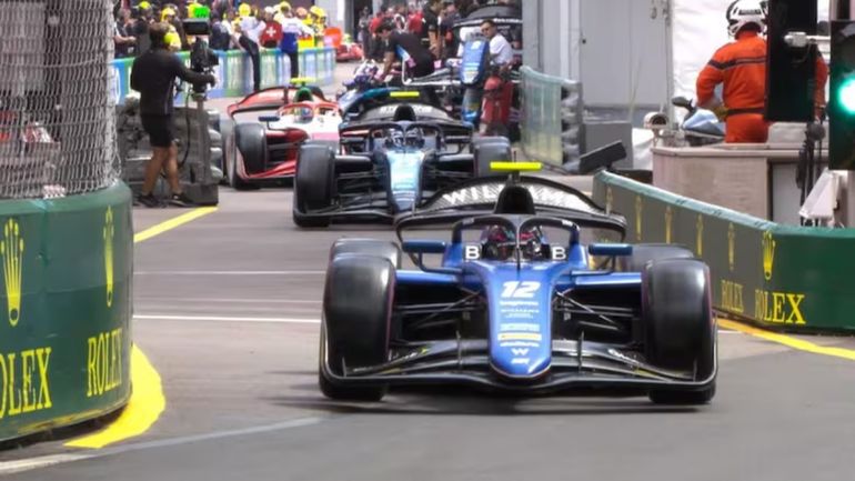 Franco Colapinto en Mónaco Franco Colapinto en Mónaco