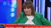 Patricia Bullrich insistió en que hubo un error en el texto de la reforma laboral y que será modificado Patricia Bullrich insistió en que hubo un error en el texto de la reforma laboral y que será modificado