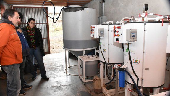 Una experiencia comunitaria:  Aluminé produce biodiésel