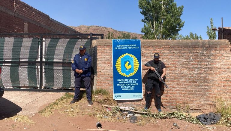 La Policía Federal llevó adelante el allanamiento este viernes. La Policía Federal llevó adelante el allanamiento este viernes.