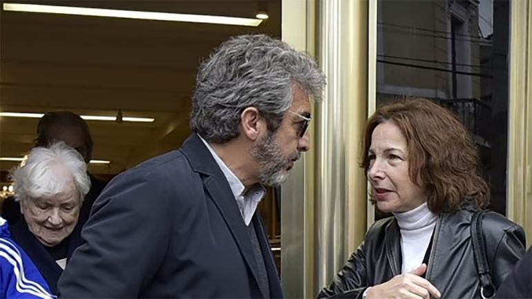 Ricardo Darín y su hermana