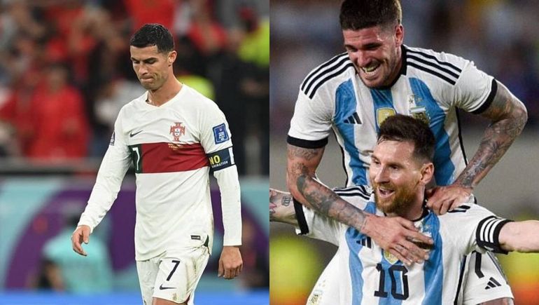 Rodrigo de Paul defenestró a Cristiano Ronaldo y bancó a Messi: El 10 es arte