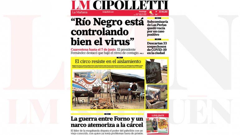 Mirá la edición impresa de LM Cipolletti