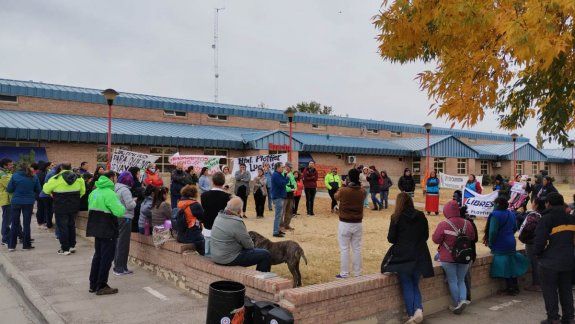 Paran profesionales de hospitales y centros de salud de la provincia