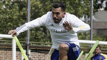 tras 10 dias, tevez volvio a entrenarse en boca tras 10 dias, tevez volvio a entrenarse en boca