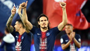 Cavani es figura en el PSG. Cavani es figura en el PSG.