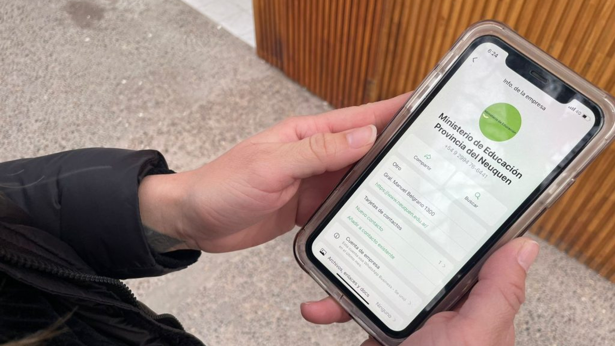 El chatbot que habilitó Educación en medio del paro de ATEN.