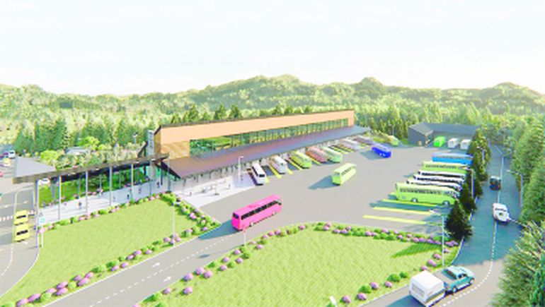 Así lucirá la nueva terminal de San Martín de los Andes. Así lucirá la nueva terminal de San Martín de los Andes.