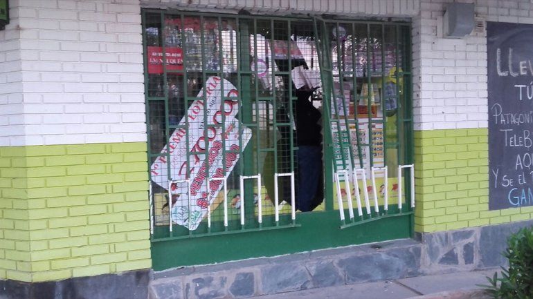 Robaron una agencia de quiniela en Gran Neuquén Sur