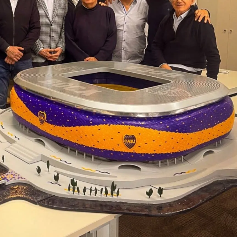 El proyecto del estadio en la isla Demarchi El proyecto del estadio en la isla Demarchi