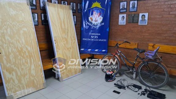 Una vecina permitió a la Policía frustrar un robo hormiga en una obra
